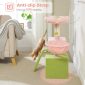 Cat Condo with Sisal Scratching Ramp Pink Anti Slip