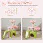 Cat Condo with Sisal Scratching Ramp Preference Pink