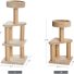 Cat Tree Indoor Climbing Activity Tower with Scratching Posts - Dimensions medium and large