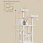 Cat Tree Multi-Level Cat Tower for Indoor Cats with Scratching Posts-5