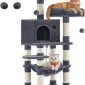 Cat Tree Multi-Level Cat Tower for Indoor Cats with Scratching Posts - Smoky Gray