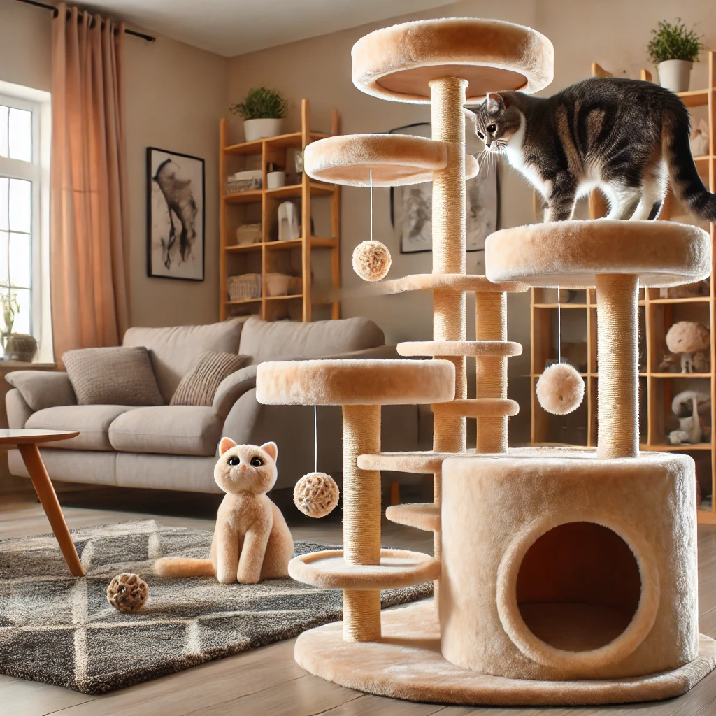 Cat Tree With Multiple Levels For Maximum Fun - 02