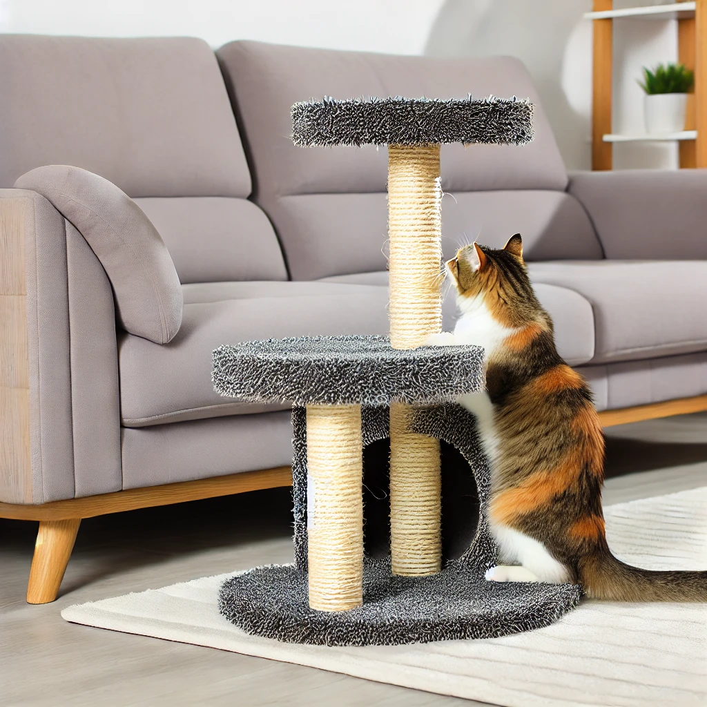 Cat Tree With Scratching Posts For Healthy Claws - 03