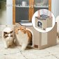Foldable Cat Hideaway Bedsure Cat Beds for Indoor Cats - Foldable