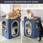 Foldable Cat Hideaway Bedsure Cat Beds for Indoor Cats - For any cats