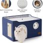 Foldable Cat Hideaway Bedsure Cat Beds for Indoor Cats - Widen Feature 4
