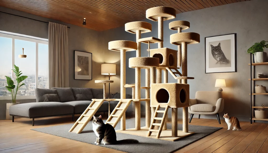 Fun With Towering Cat Trees - 02