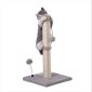 Grey Premium Basics Kitten Scratcher Cat Tree with Hanging Ball for Indoor Cats