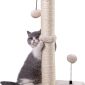 Premium Basics Kitten Scratcher Cat Tree with Hanging Ball for Indoor Cats 1