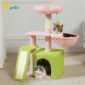 Small Cat Tower Cat Condo Pink