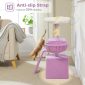 Small Cat Tower Cat Condo with Sisal Scratching Ramp Anti Slip