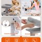 Small Cat Tower Cat Condo with Sisal Scratching Ramp Light Grey Hand Wash